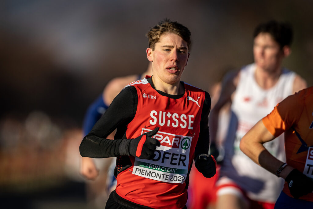 Jonathan Hofer, Cross-EM 2022 (Photo: Athletix.ch)