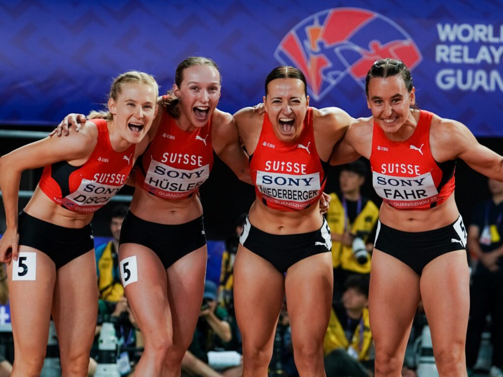 Karin Disch, Salome Hüsler, Julia Niederberger, Annina Fahr (Photo: SportMedia.es)
