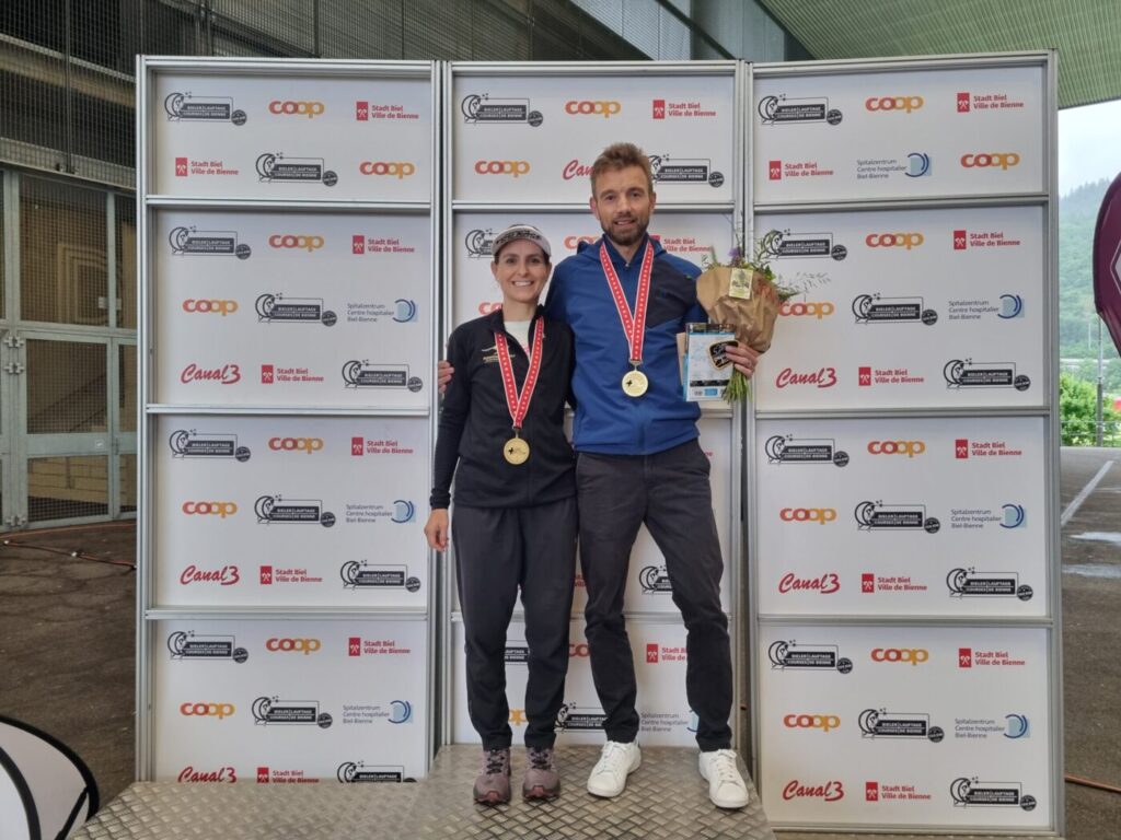 Claudia Bernasconi, Demian Schaedler (Photo: Swiss Athletics)