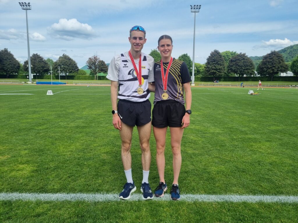 Tim Hübscher, Shirley Lang (Photo: Swiss Athletics)