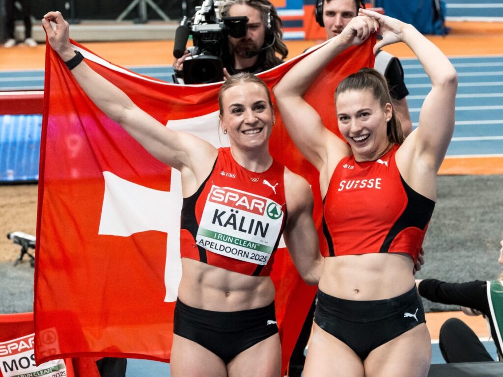 Annik Kälin, Angelica Moser (Photo: athletix.ch)