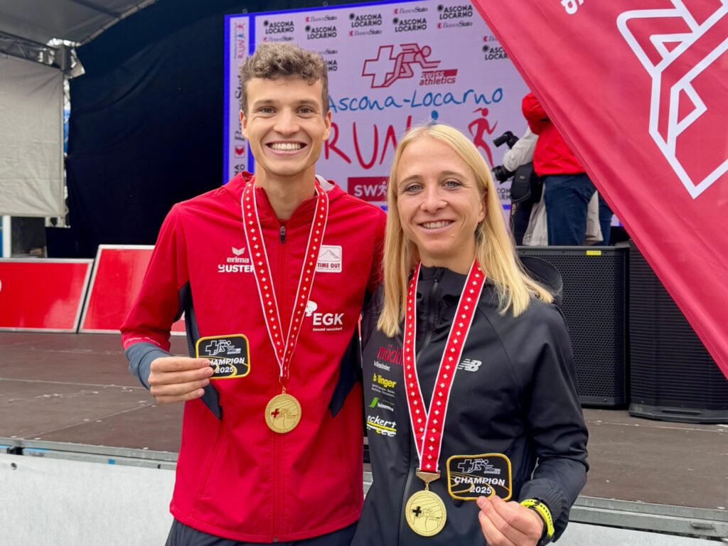 Robin Mennet, Fabienne Vonlanthen (Photo: Swiss Athletics)