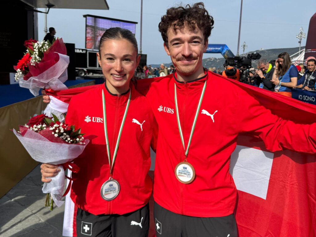 Fabienne Müller, Nino Freitag (Photo: Swiss Athletics)