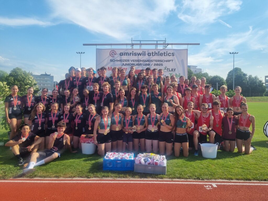 Podest U20-SVM (Photo: Swiss Athletics)