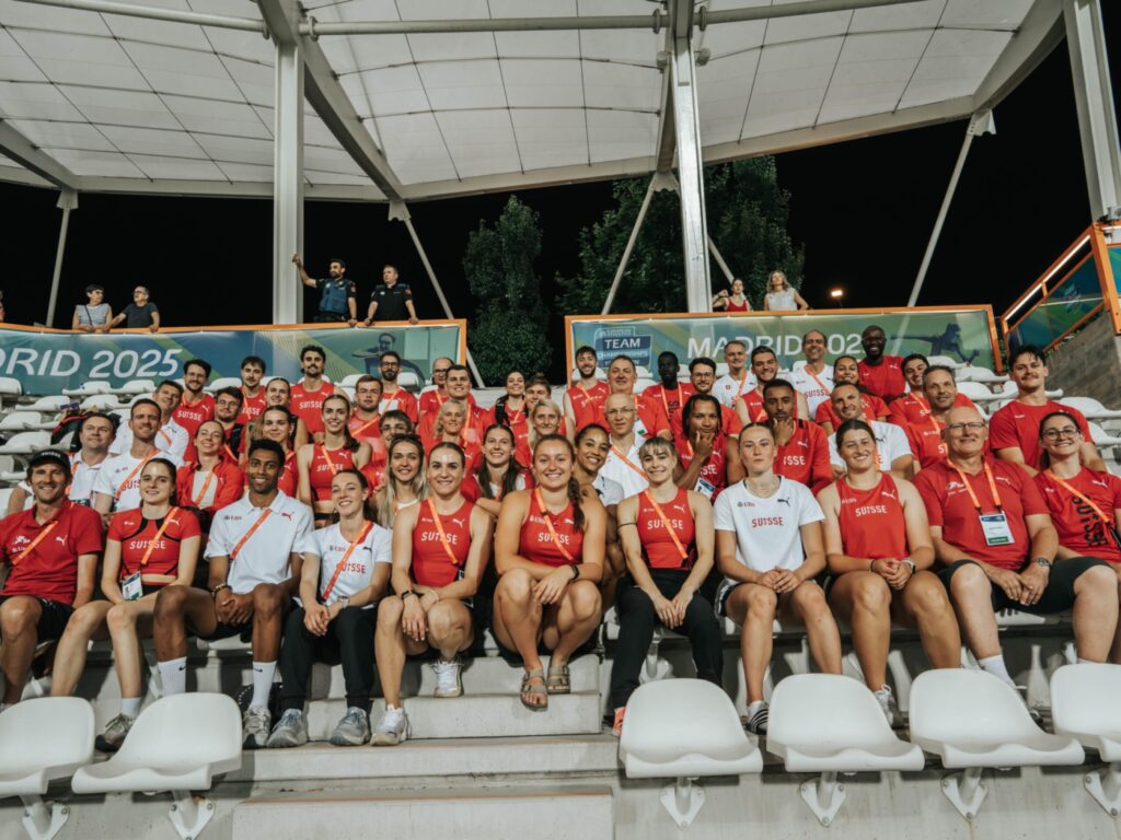 Team Swiss Athletics (Photo: Yara Burkhalter / Swiss Athletics)