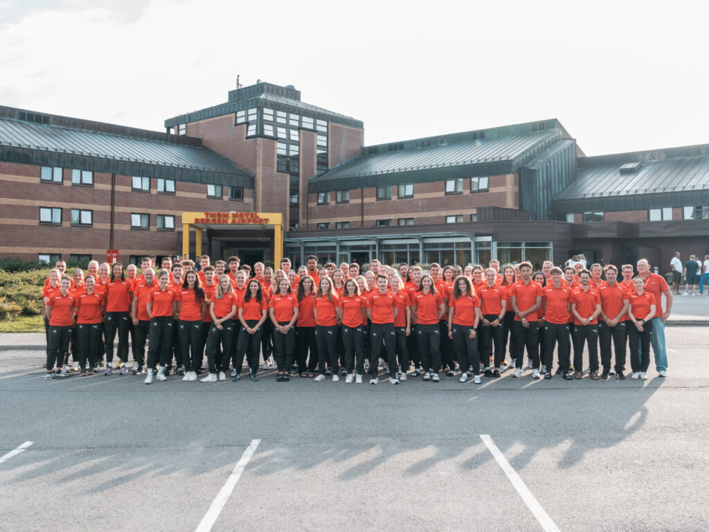 Schweizer Delegation an der U23-EM in Bergen