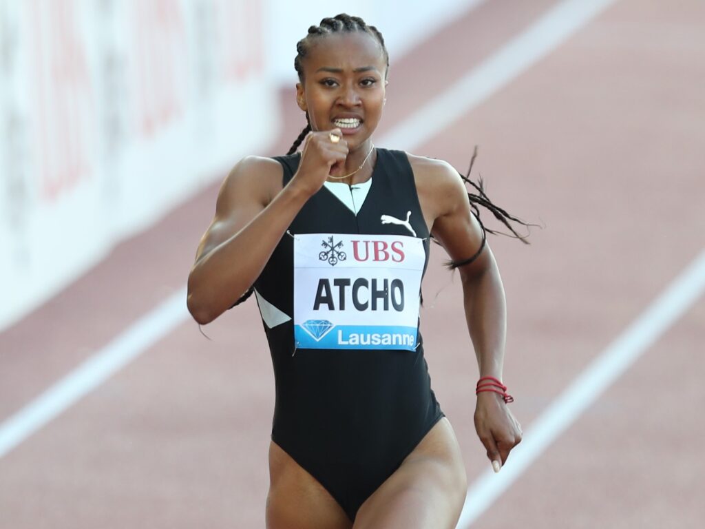 Sarah Atcho bei Athletissima Lausanne 2019 (Photo: athletix.ch)