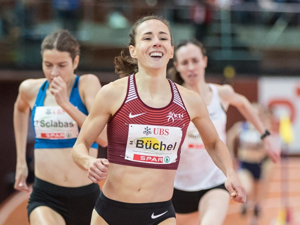 Selina Büchel an der Hallen-SM 2020 in St. Gallen (Photo: athletix.ch)