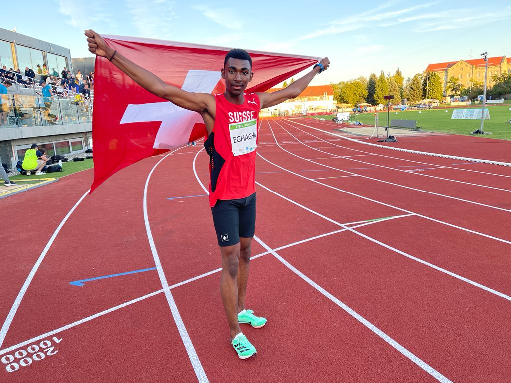 Akira Eghagha (Photo: Swiss Olympic/Stefan Bichsel)