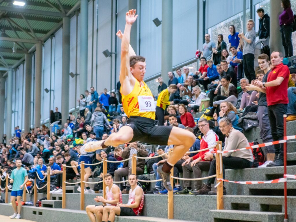 Simon Ehammer an der Mehrkampf-SM 2020 in Magglingen (Photo: athletix.ch)