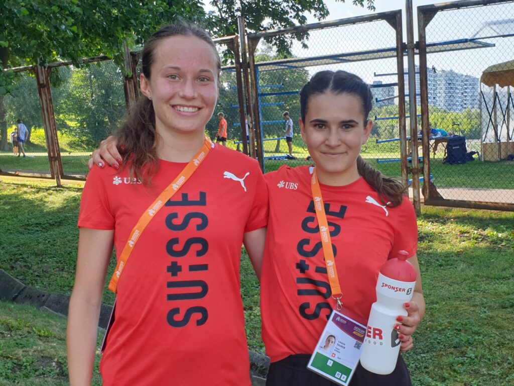 Elena Eichenberger, Leonie Saurer (Photo: Swiss Athletics)