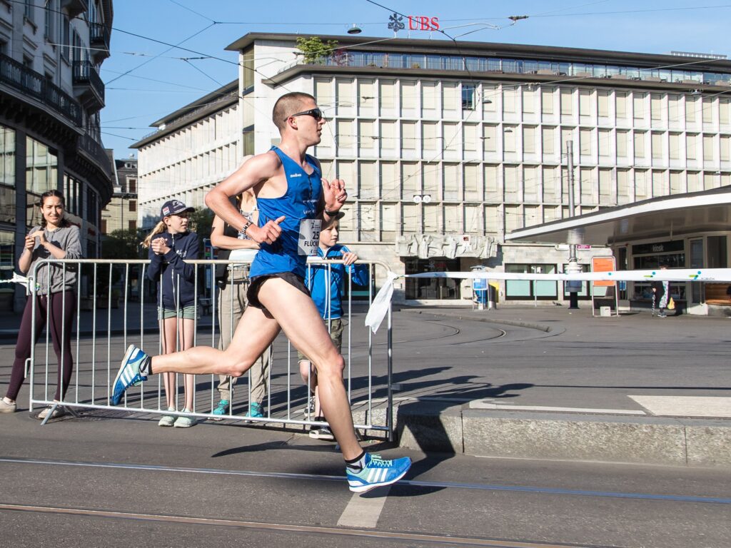 Armin Flückiger am Zürich-Marathon 2018 (Photo: athletix.ch)