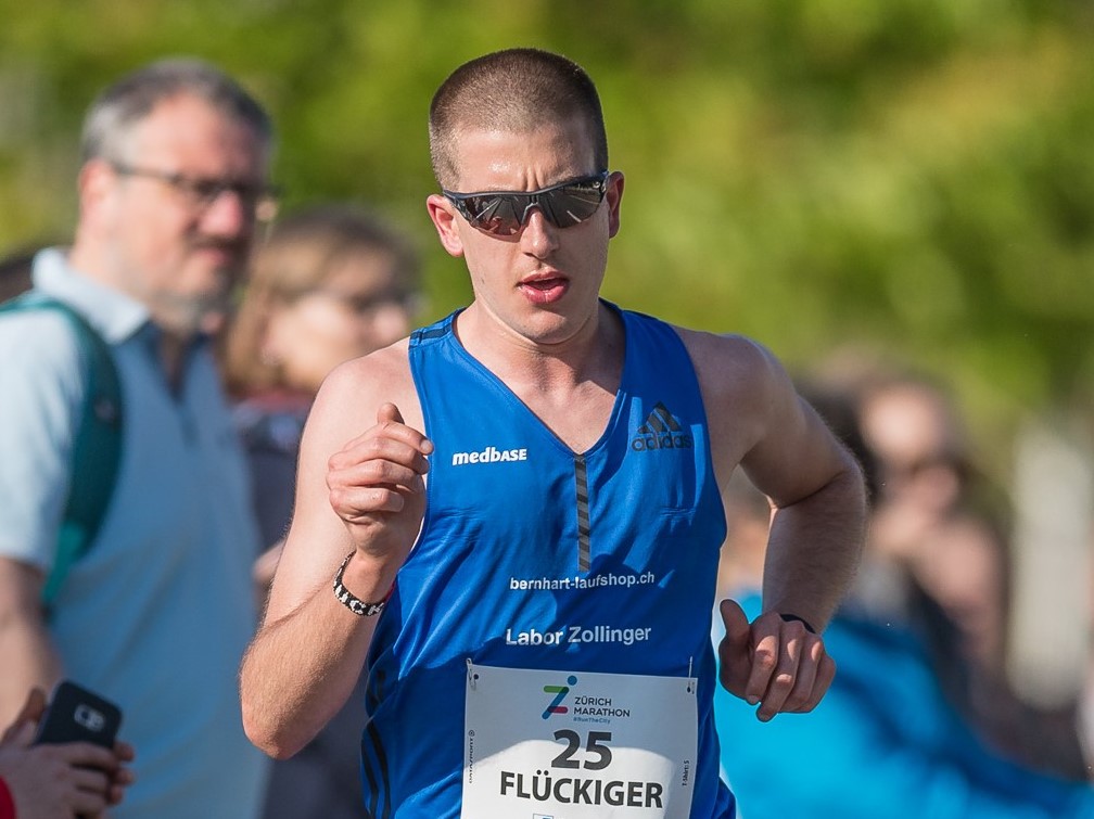 Armin Flückiger beim Zürich-Marathon 2018 (Photo: athletix.ch)