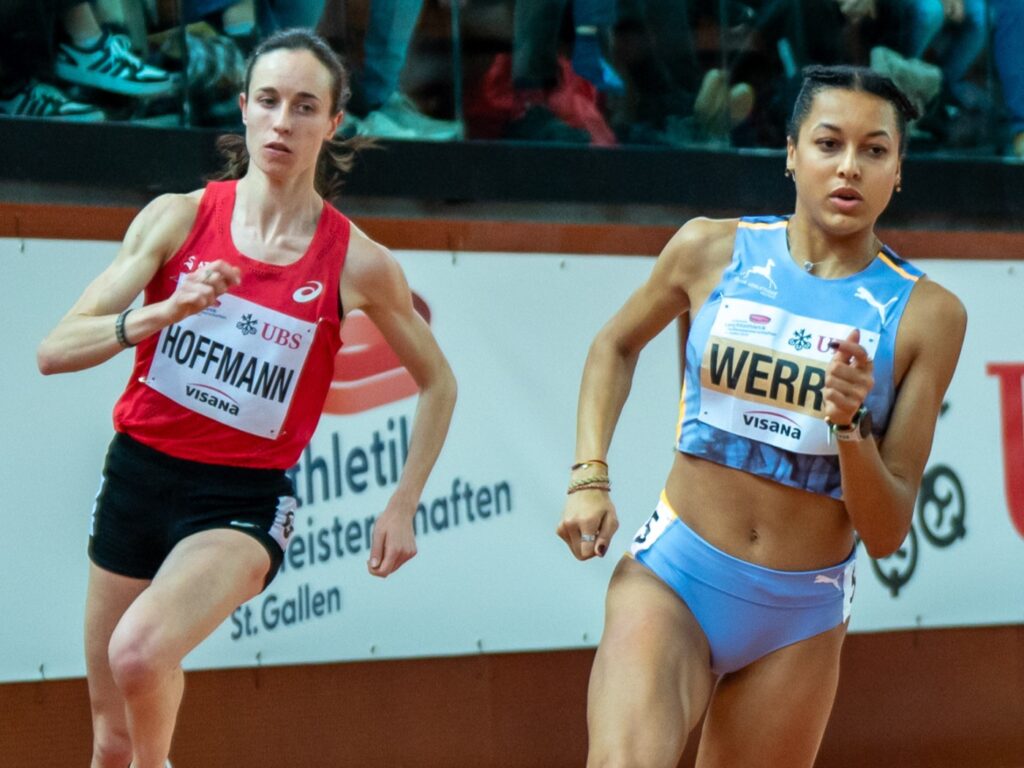 Lore Hoffmann, Audrey Werro (Photo: athletix.ch)