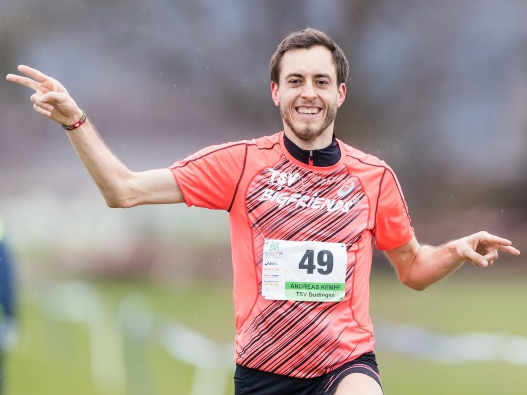 Andreas Kempf an der Cross-SM 2017 in Bern (Photo: athletix.ch)