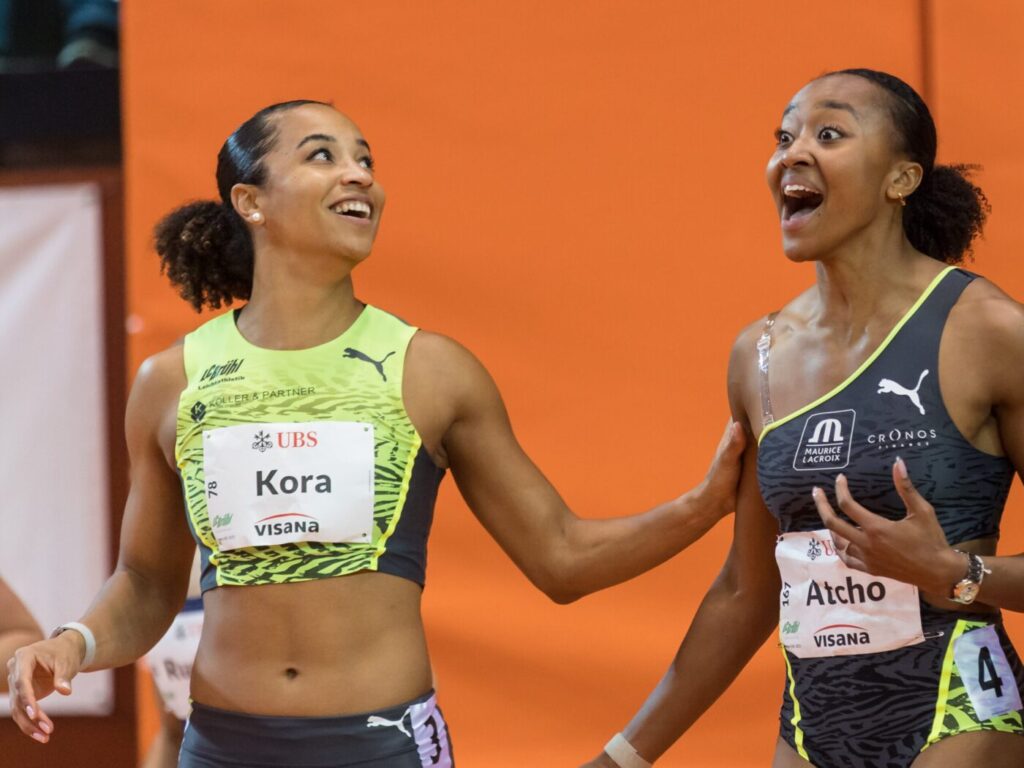 Salomé Kora, Sarah Atcho (Photo: athletix.ch)