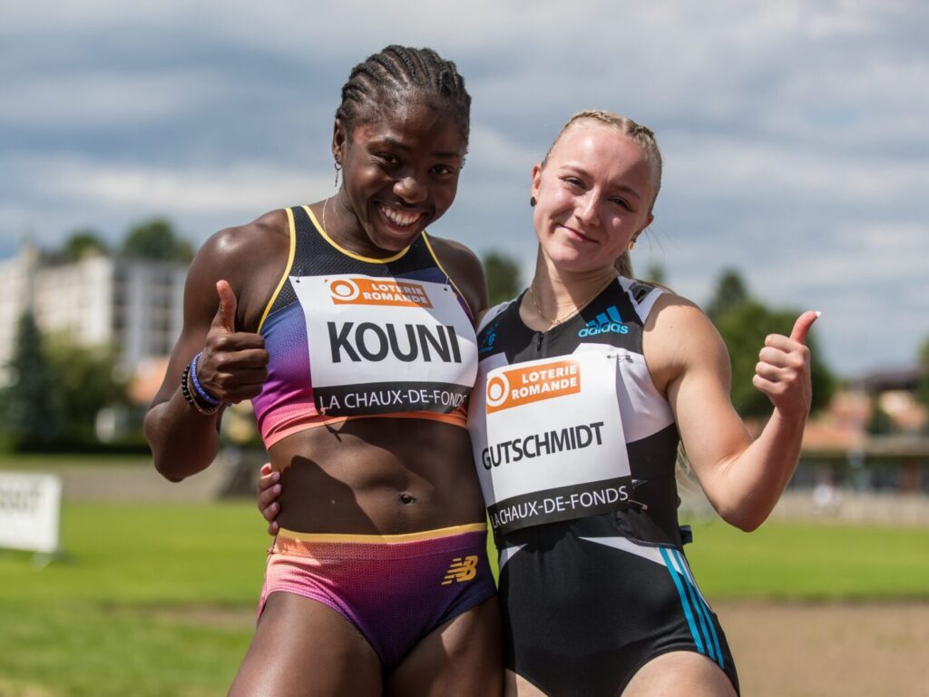 Natacha Kouni, Melissa Gutschmidt (Photo: athletix.ch)