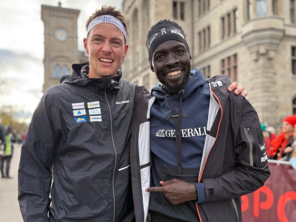 Matthias Kyburz, Dominic Lobalu (Photo: Swiss Athletics)