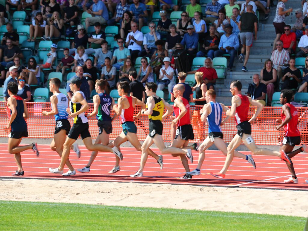 Läufer an der SM 2019 in Basel (Photo: athletix.ch)