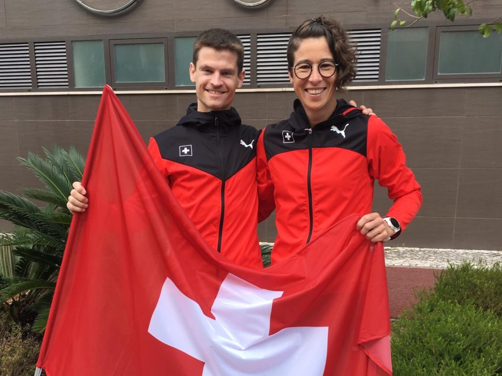 Christian Mathys, Kathrin Götz (Photo: Swiss Athletics)