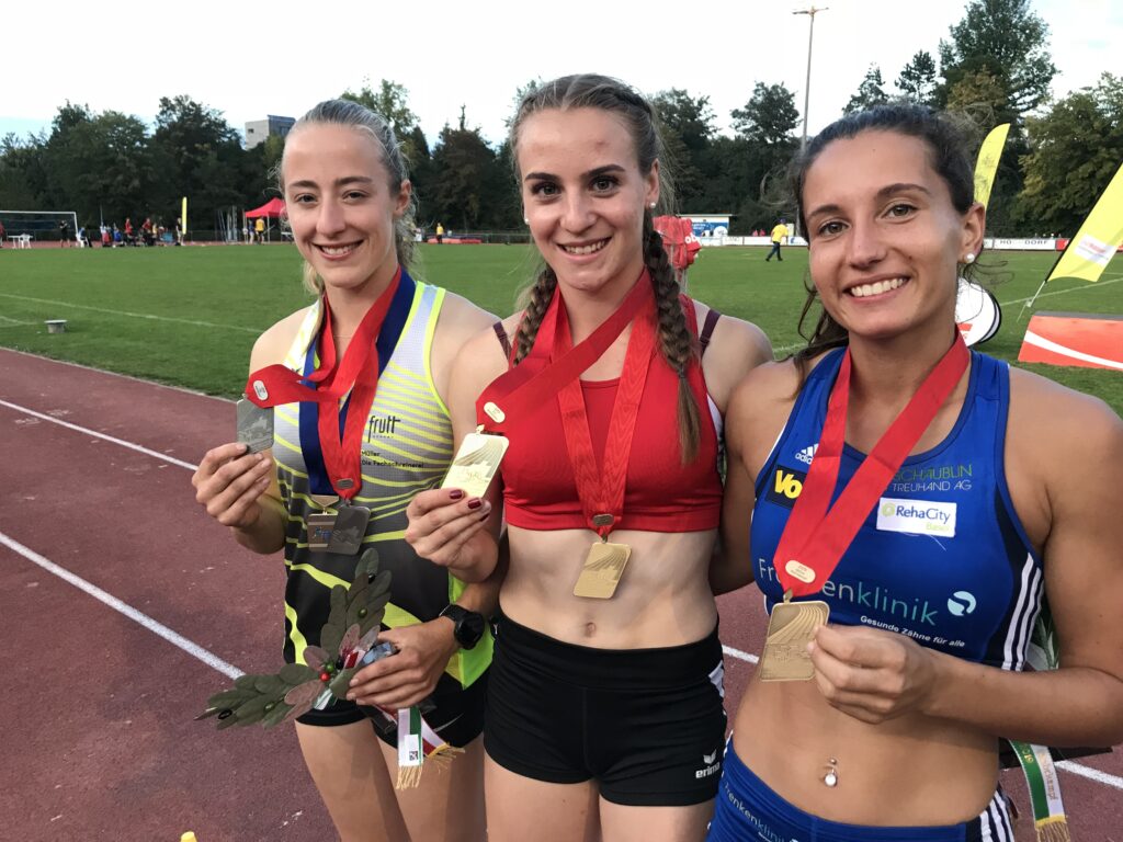 Sandra Röthlin, Annik Kälin, Celine Albisser (Photo: Swiss Athletics)
