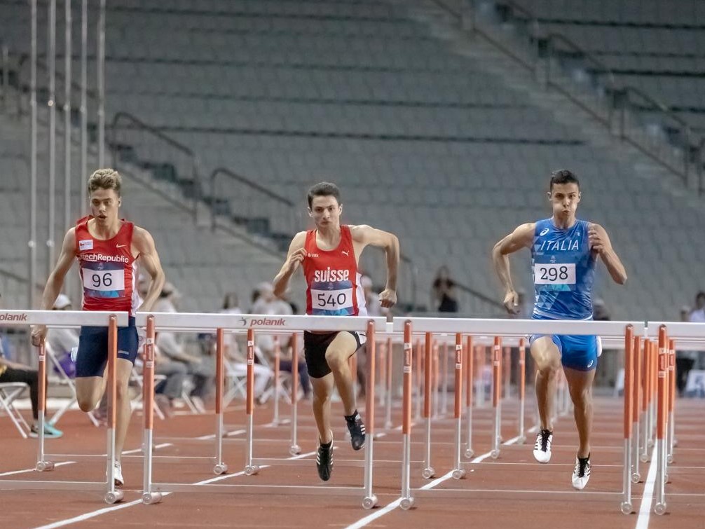 Christian Reboldi im Final beim EYOF 2019 in Baku (Photo: Swiss Olympic/Stefan Bichsel)