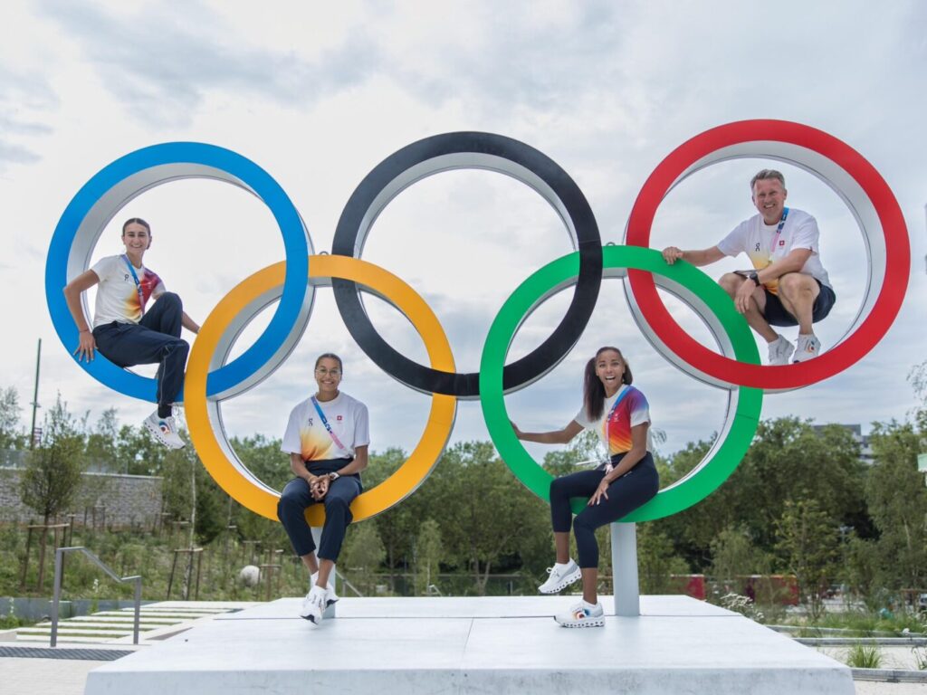 Valentina Rosamilia, Audrey Werro, Rachel Pellaud, Louis Heyer (Photo: athletix.ch)