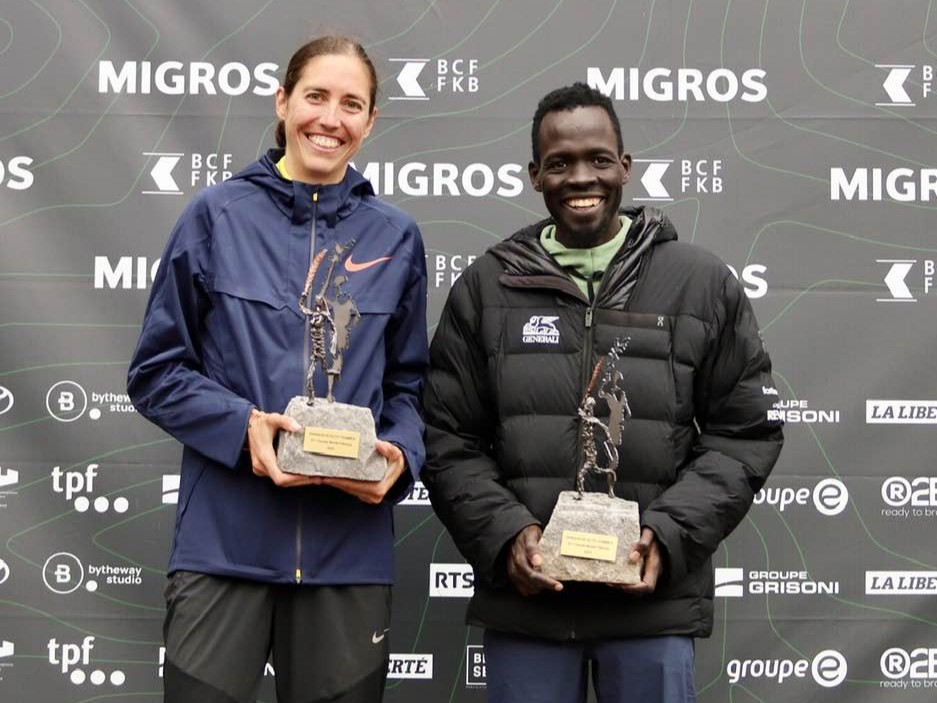 Fabienne Schlumpf, Dominic Lobalu (Photo: Hugo Rey)
