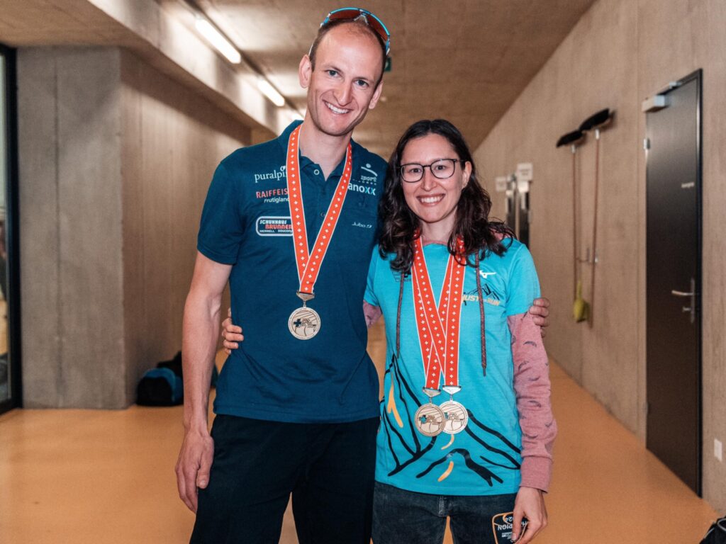 Jonathan Schmid, Céline Aebi (Photo: Swiss Athletics/Sandro Anderes)