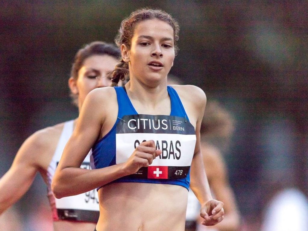 Delia Sclabas beim Citius-Meeting 2018 in Bern (Photo: athletix.ch)