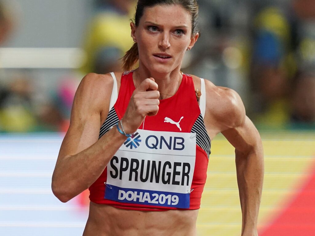 Premier Objectif Atteint Pour Lea Sprunger Swiss Athletics