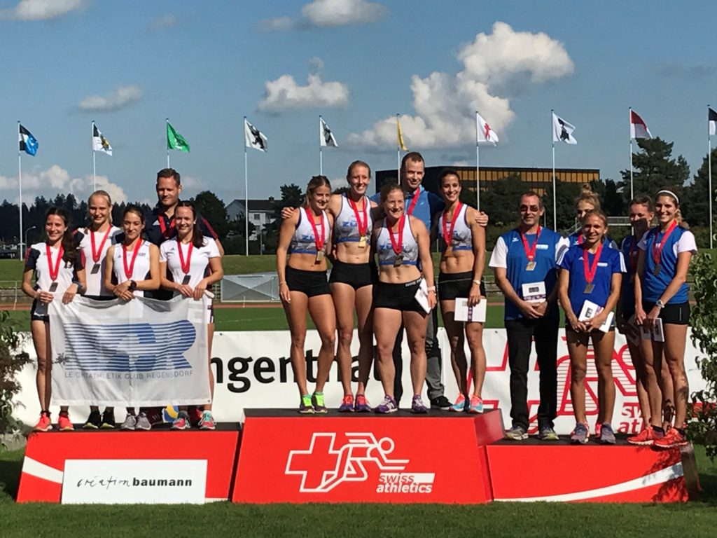 Siegerehrung 400 m Frauen (Photo: Swiss Athletics)