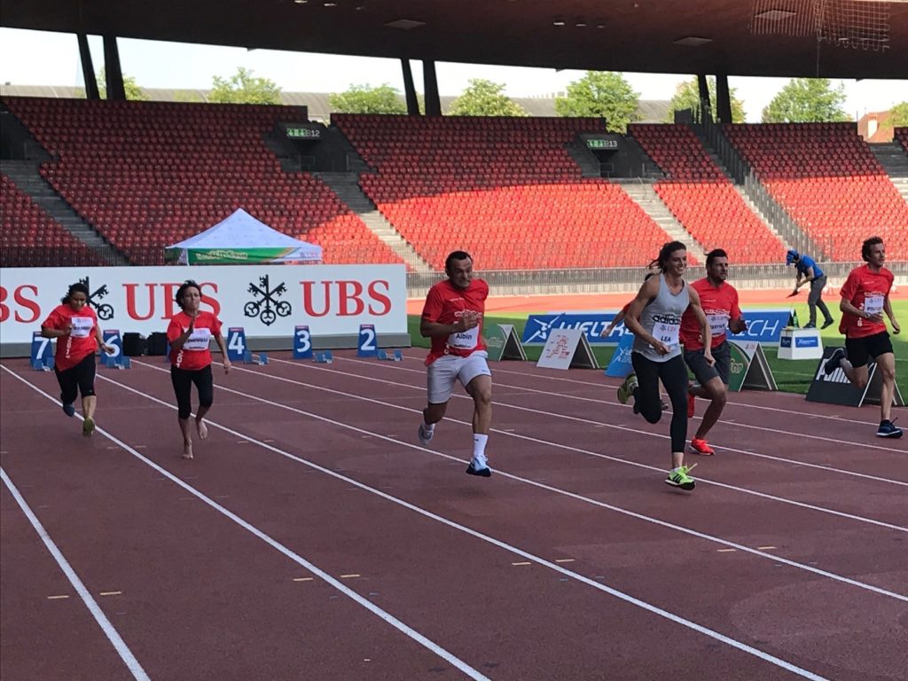 Lea Sprunger, UBS Kids Cup Day 2018 (Photo: Swiss Athletics)