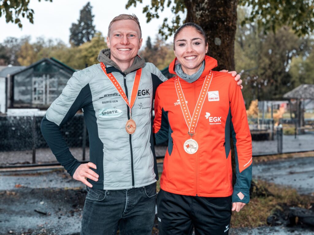 Patrik Wägeli, Andrea Meier (Photo: Sandro Anderes/Swiss Athletics)