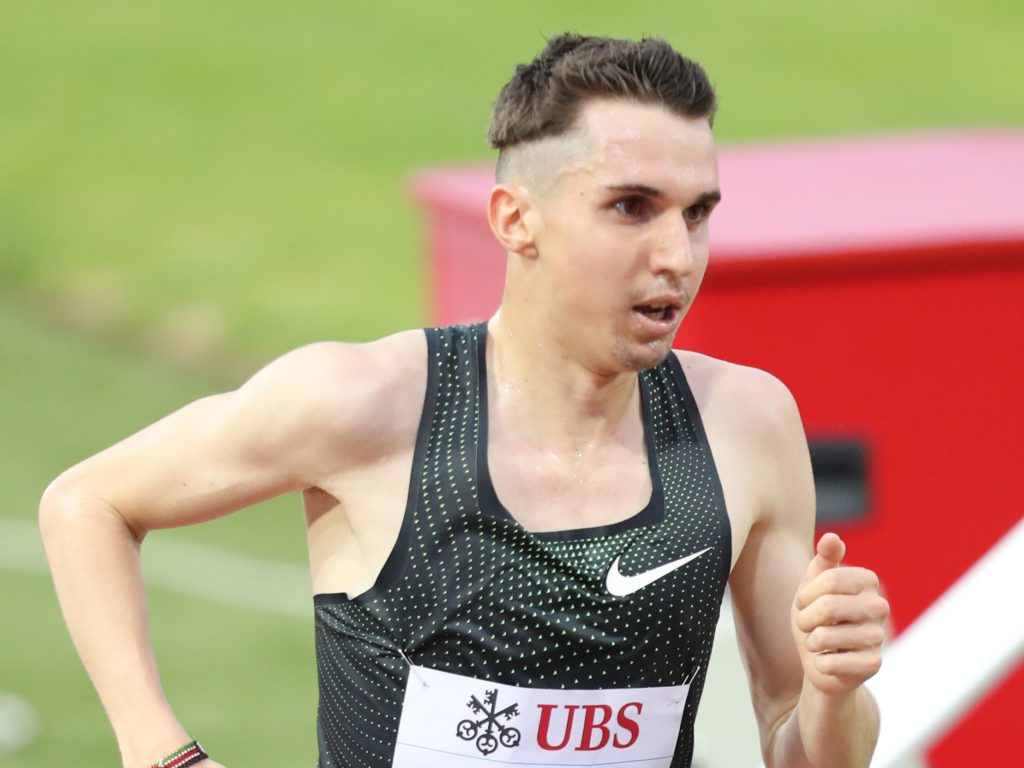 Julien Wanders bei der Athletissima Lausann 2018 über 5000 m