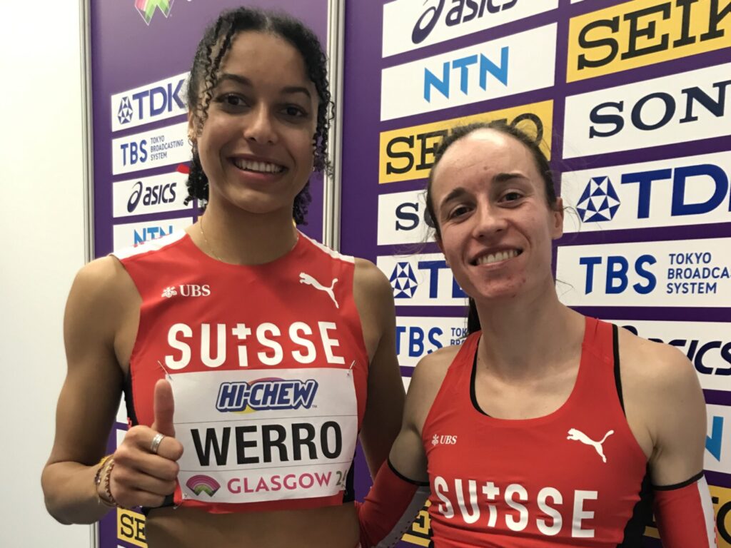 Audrey Werro, Lore Hoffmann (Photo: Swiss Athletics)