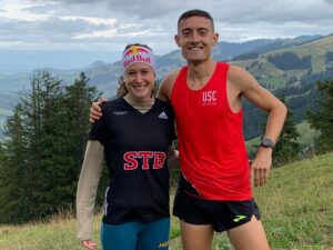 Judith Wyder, Roberto Delorenzi (Photo: Swiss Athletics)