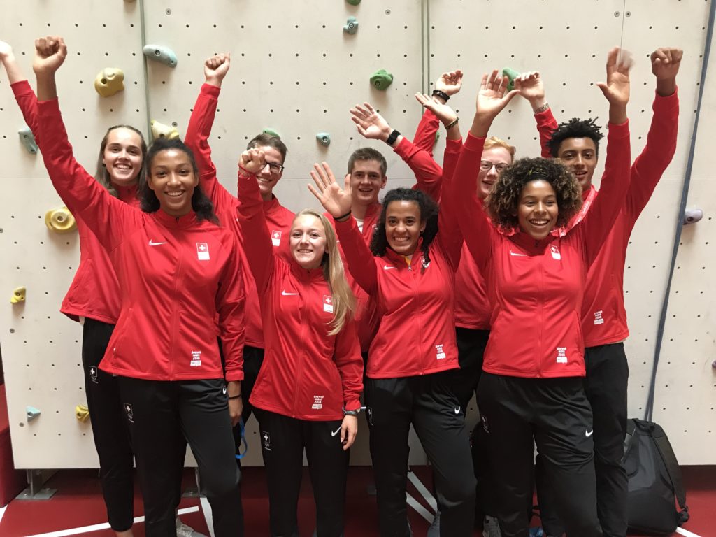Youth Olympic Games 2018, Team Swiss Athletics (Photo: Swiss Athletics)